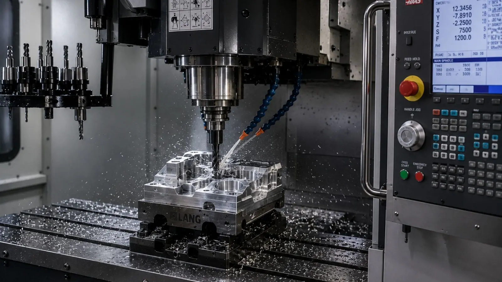 CNC forming and metal forming equipment at Amtek Precision Inc.