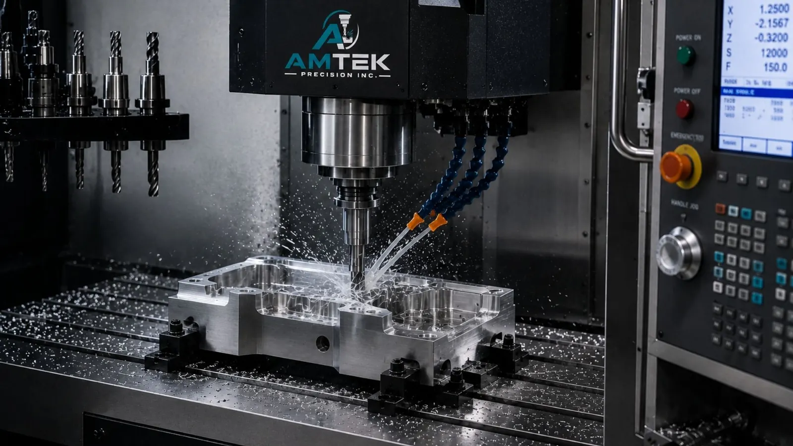 Precision CNC milling aluminum parts in Proton Station, ON